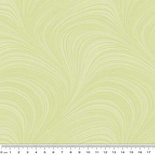 101010 Wave Texture Pearlescent Sage 42 100% cotton