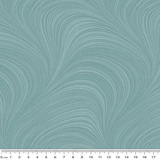 101012 Wave Texture Pearlescent Teal 84 100% cotton