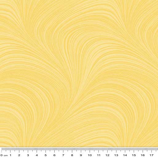101014 Wave Texture Pearlescent Yellow 33 100% cotton
