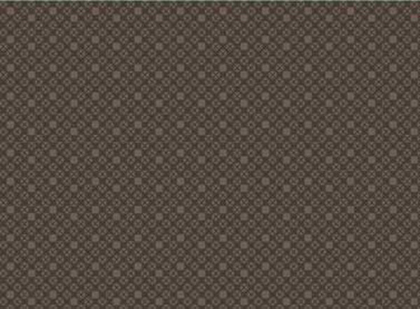 102011 Basically Hugs Cross Stitch Dark Brown by Helen Stubbings 100% cotton