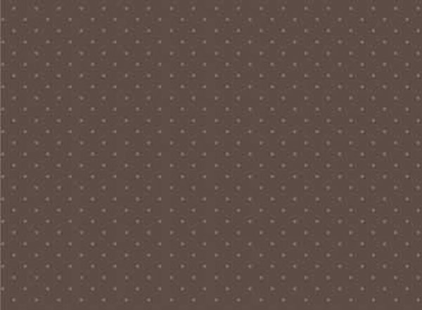 102024 Basically Hugs Dots Dark Brown by Helen Stubbings 100% cotton