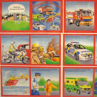 104033 Emergency Services Book Panel by Nutex