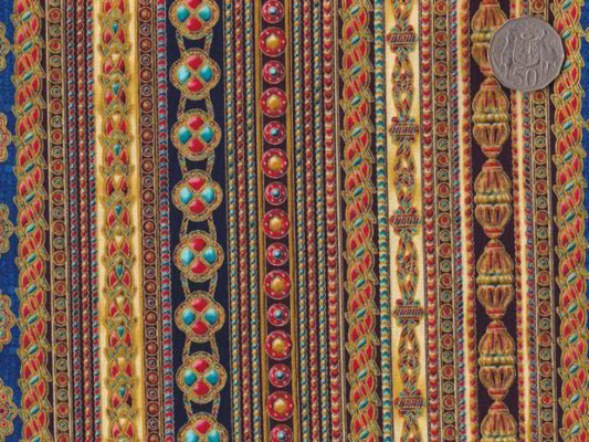 106005 Passage to India by Leesa Chandler Colour 11826-163 100% cotton