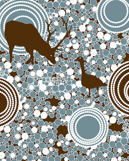 107004 Goose Bubbles by Saffron Craig 100% cotton