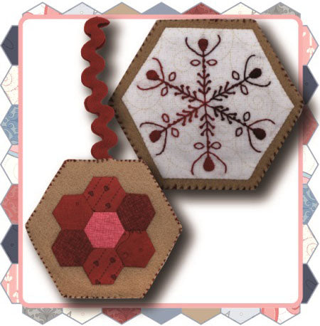 201025 Hexie Club Xmas Decoration Pattern by Hugs n Kisses