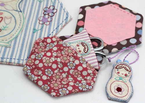 201080 Nesting Matryoshkas Stitching Chatelaine Pattern by Hugs n Kisses