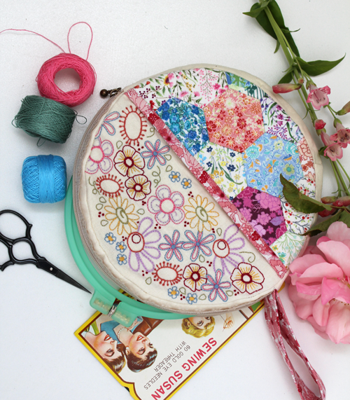 201081 Peony Pouch Pattern by Hugs n Kisses