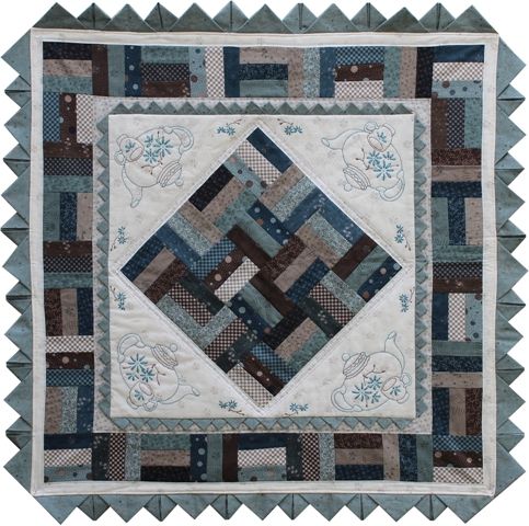 201088 Tea for Two Table Topper Pattern by Hugs n Kisses