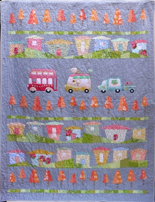 203007 Houses Quilt Pattern by Claire Turpin Designs Pick & Mix