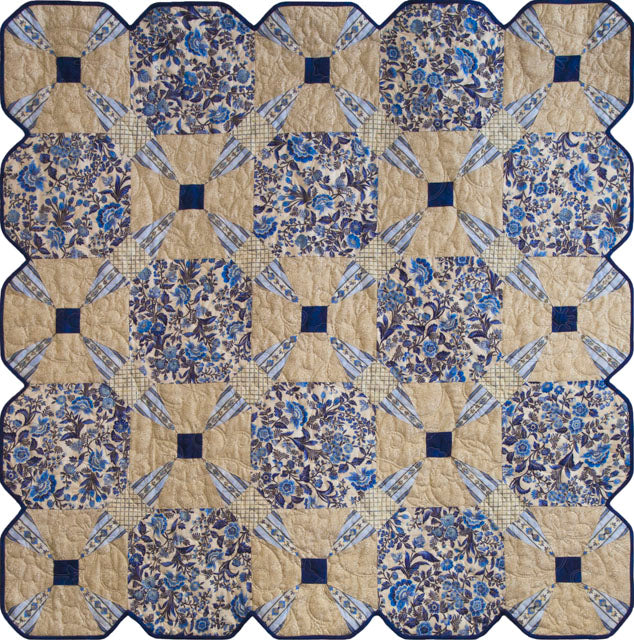205021 Dutch Windmills Quilt Pattern by Leesa Chandler