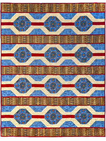 205025 Magic Carpet Ride Quilt Pattern by Leesa Chandler