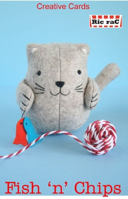 208011 Fish 'n' Chips Pattern by Ric Rac Creative Card