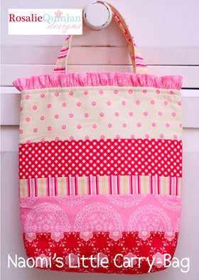 209002 Naomi's Little Carry Bag Pattern by Rosalie Dekker Creative Card