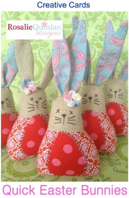 209006 Quick Easter Bunnies Softie Pattern by Rosalie Dekker Creative Card