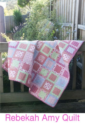 209007 Rebekah Amy Quilt Pattern by Rosalie Dekker Creative Card