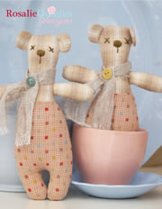 209015 Teeny Teddies Pattern by Rosalie Dekker Creative Card