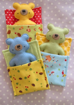 211013 Ted in Bed Pattern by Two Brown Birds Creative Card