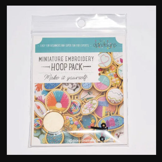 315016 Miniature Embroidery Hoop 2.5cm Acrylic Clear