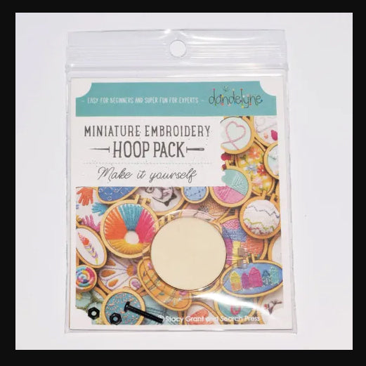 315019 Miniature Embroidery Hoop 4cm Acrylic Clear