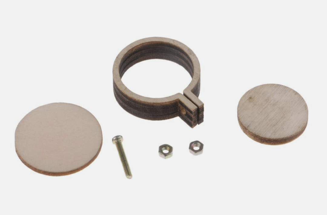 315029 Miniature Embroidery Hoop 2cm Timber