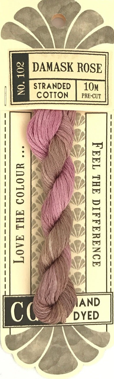 401003 Cottage Garden Thread Signature Range 102 Damask Rose