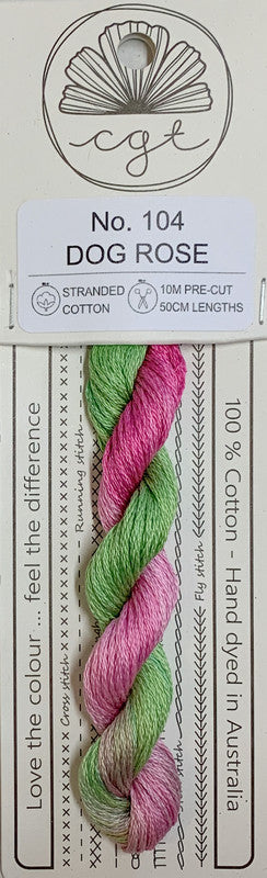 401005 Cottage Garden Thread Signature Range 104 Dog Rose