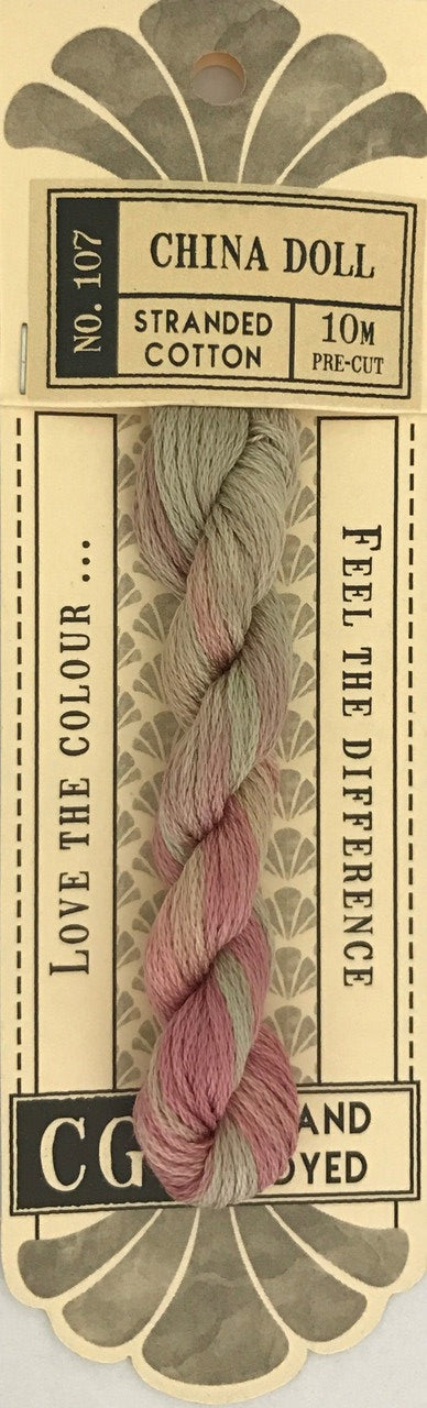 401008 Cottage Garden Thread Signature Range 107 China Rose