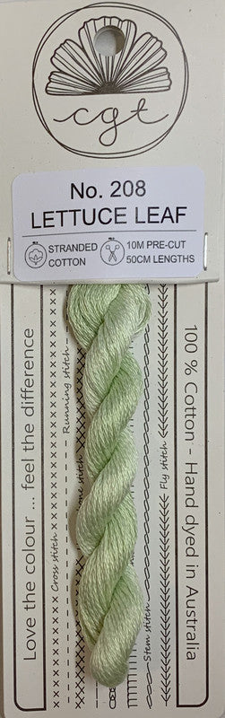 401019 Cottage Garden Thread Signature Range 208 Lettuce Leaf