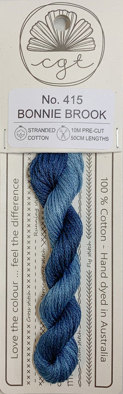 401055 Cottage Garden Thread Signature Range 415 Bonny Brook