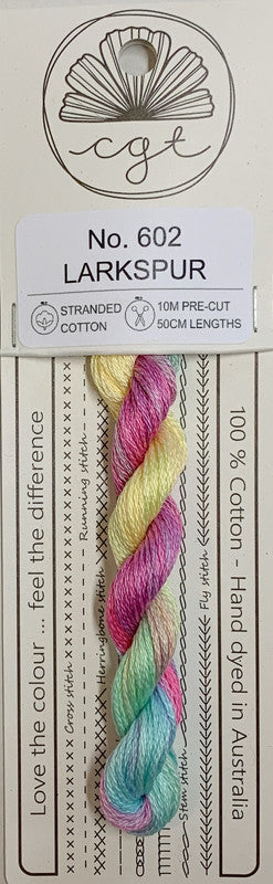 401072 Cottage Garden Thread Signature Range 602 Larkspur