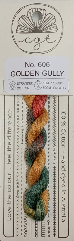 401076 Cottage Garden Thread Signature Range 606 Golden Gully