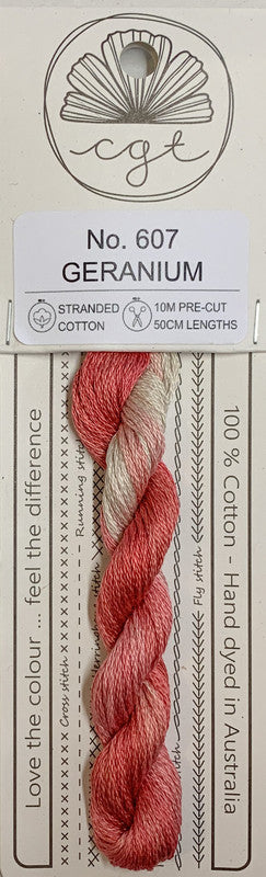 401077 Cottage Garden Thread Signature Range 607 Geranium