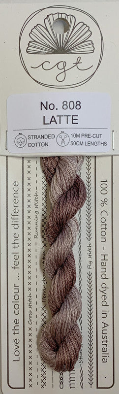 401101 Cottage Garden Thread Signature Range 808 Latte
