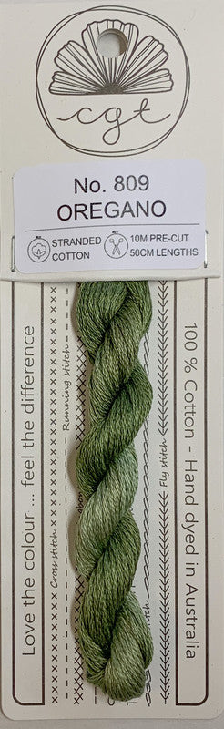 401102 Cottage Garden Thread Signature Range 809 Oregano