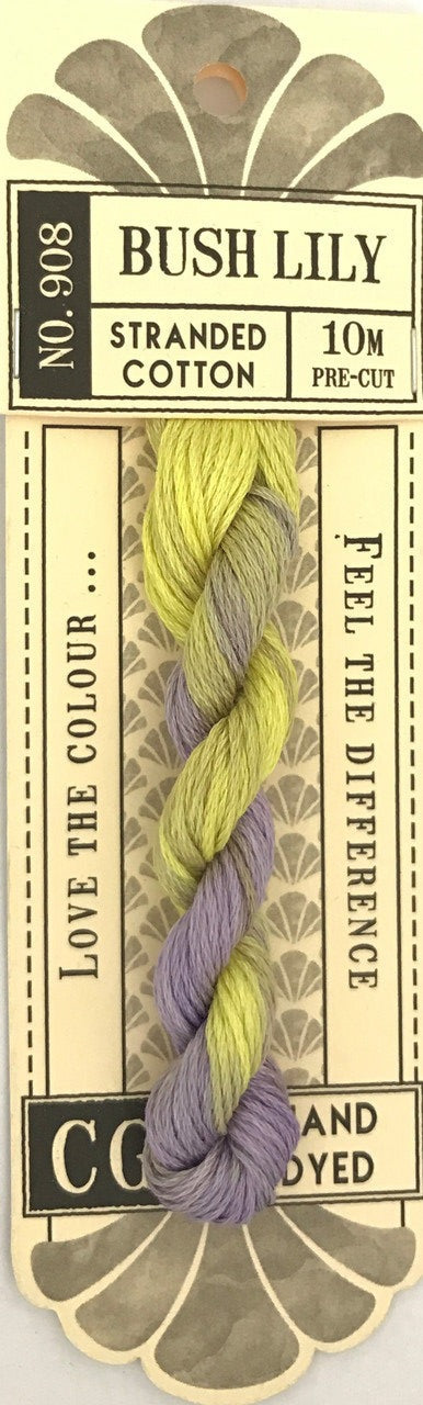 401115 Cottage Garden Thread Signature Range 908 Bush Lily