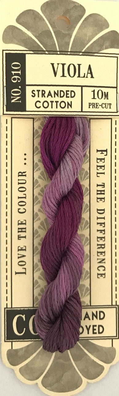 401117 Cottage Garden Thread Signature Range 910 Viola