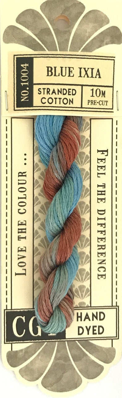 401128 Cottage Garden Thread Signature Range 1004 Blue Ixia