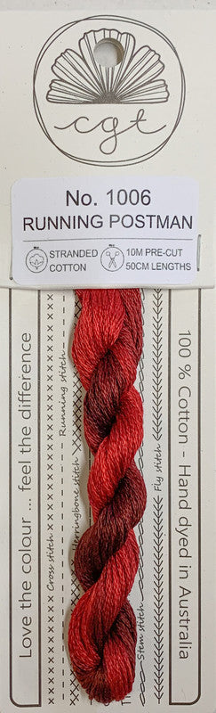 401130 Cottage Garden Thread Signature Range 1006 Running Postman