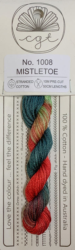 401132 Cottage Garden Thread Signature Range 1008 Mistletoe