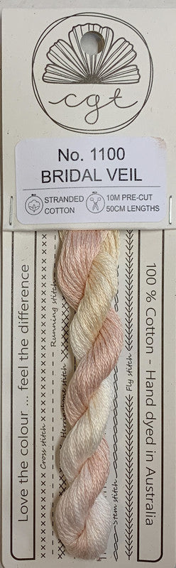 401134 Cottage Garden Thread Signature Range 1100 Bridal Veil