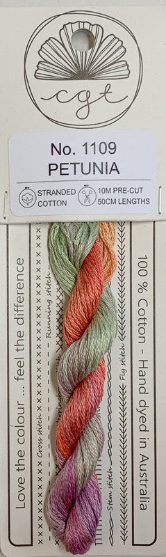 401143 Cottage Garden Thread Signature Range 1109 Petunia