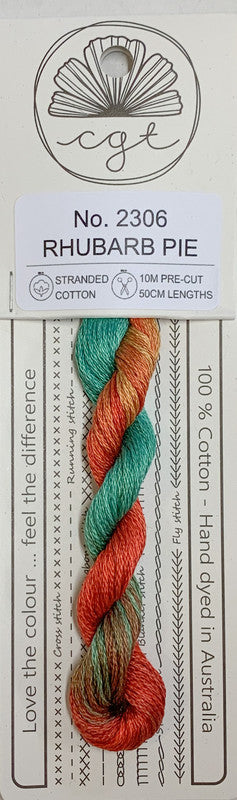 401216 Cottage Garden Thread Signature Range 2306 Rhubarb Pie