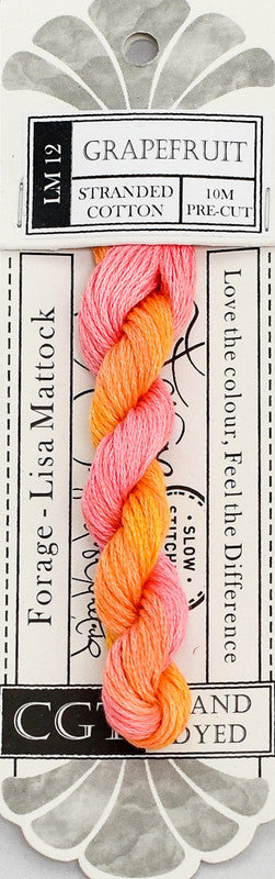 406012 Cottage Garden Thread Forage Range LM12 Grapefruit