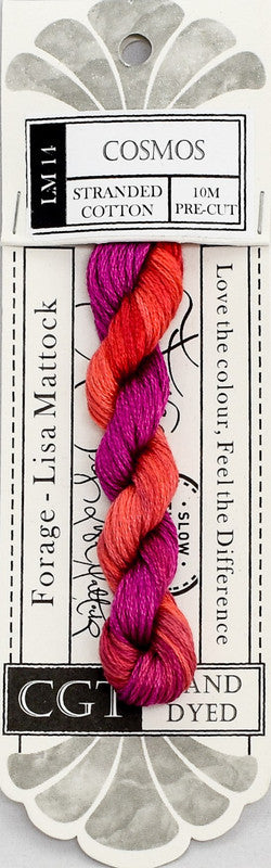 406014 Cottage Garden Thread Forage Range LM14 Cosmos
