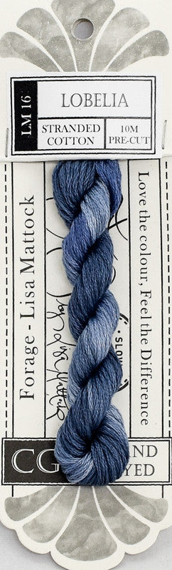 406016 Cottage Garden Thread Forage Range LM16 Lobelia