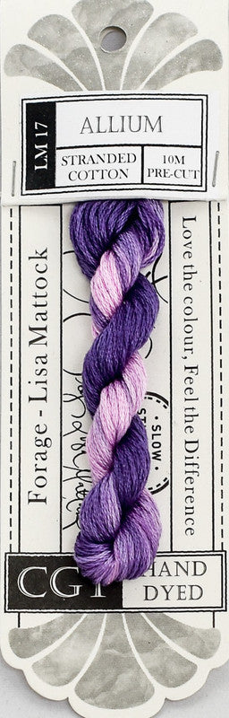 406017 Cottage Garden Thread Forage Range LM17 Allium