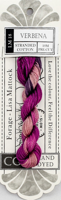 406018 Cottage Garden Thread Forage Range LM18 Verbena