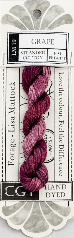 406019 Cottage Garden Thread Forage Range LM19 Grape