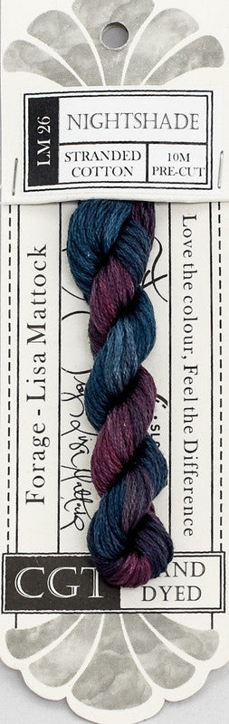 406026 Cottage Garden Thread Forage Range LM26 Nightshade