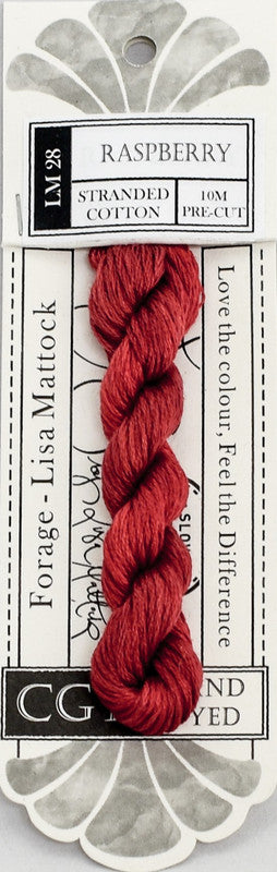 406028 Cottage Garden Thread Forage Range LM28 Raspberry